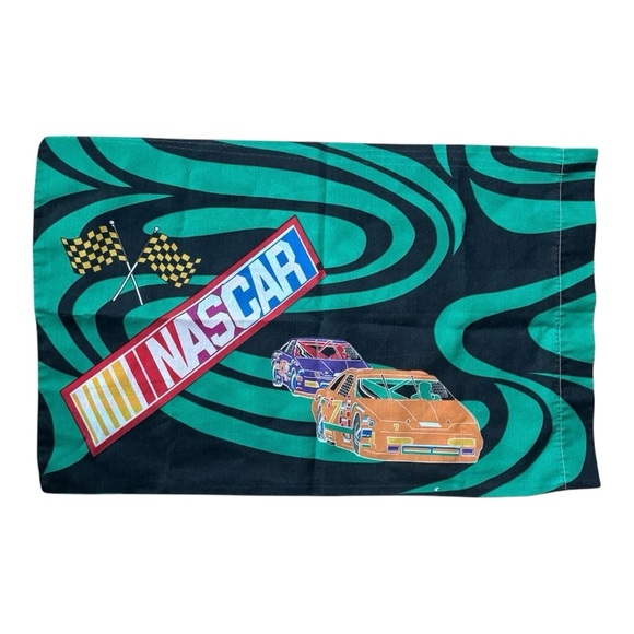 VTG 1995 NASCAR Daytona Talladega Bristol Bed Sheet Set - 3 Pieces Size: TWIN - Picture 9 of 9